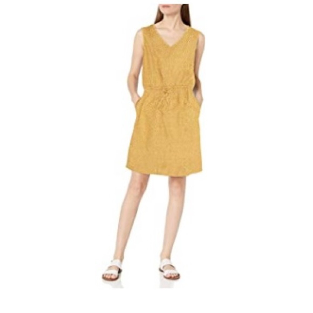 Amazon Yellow Polka Dot Dress